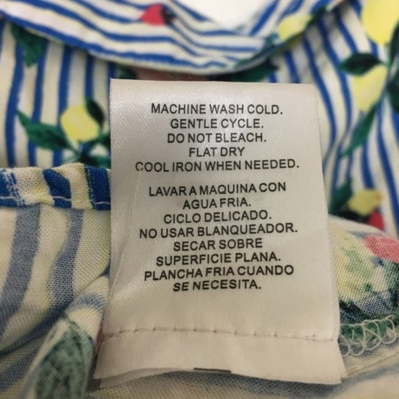 Seni and Cade Summer Floral Blouse Size L - Picture 5 of 5